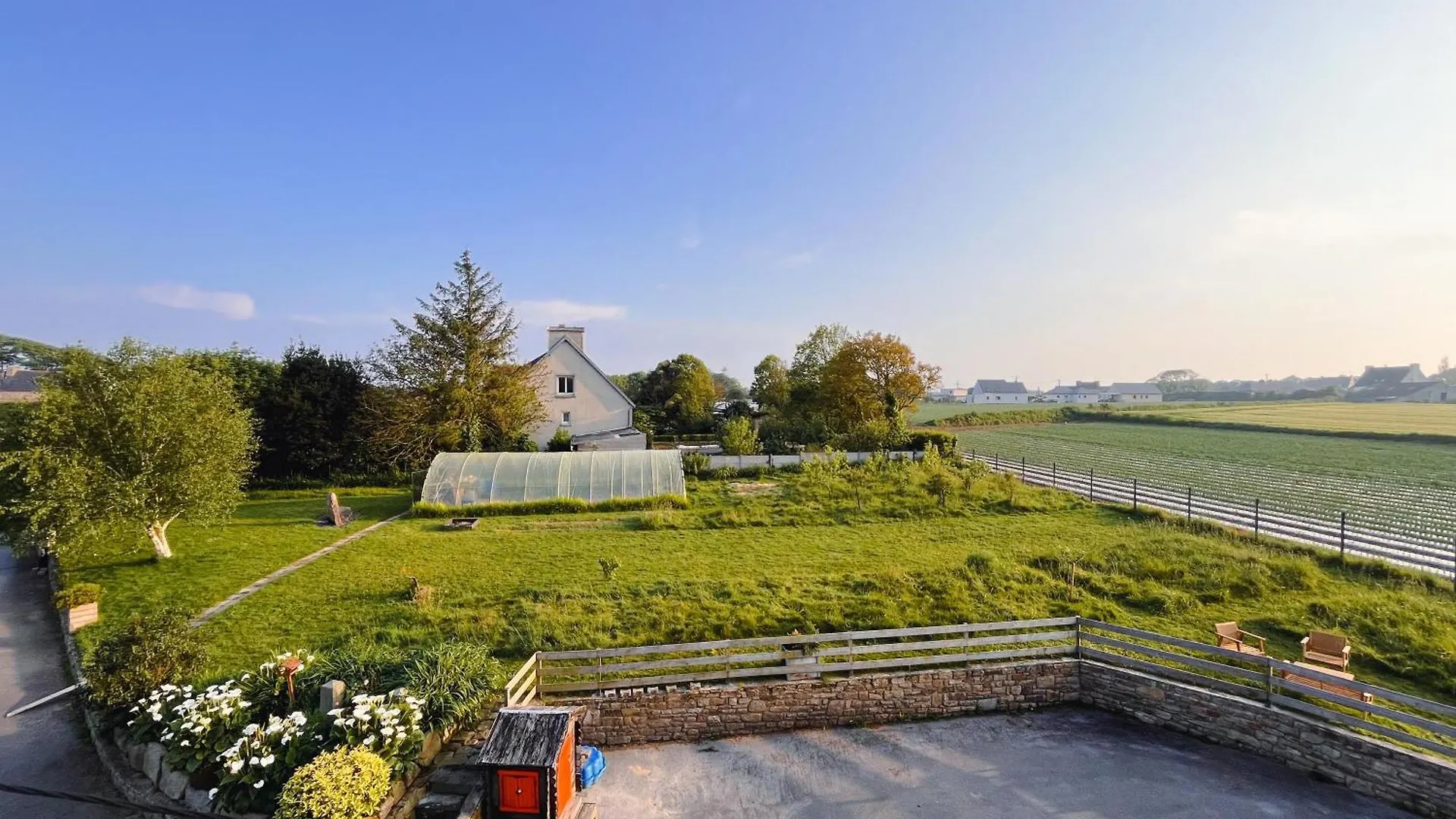 Gite Familial 3 Etoiles - Maison Kidour Saint-Fregant Semesterbostad
